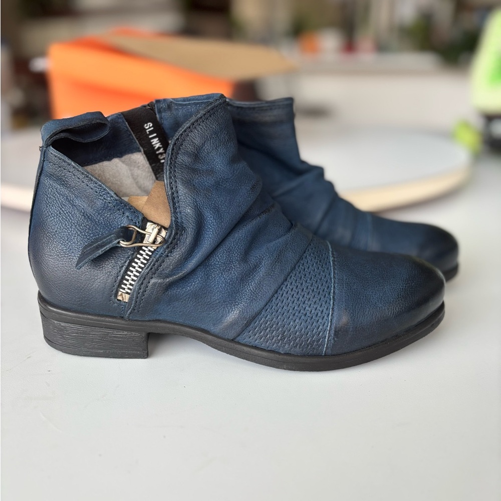 Miz Mooz Sunny Leather Boots – NEW in Box – Size 7 Women’s